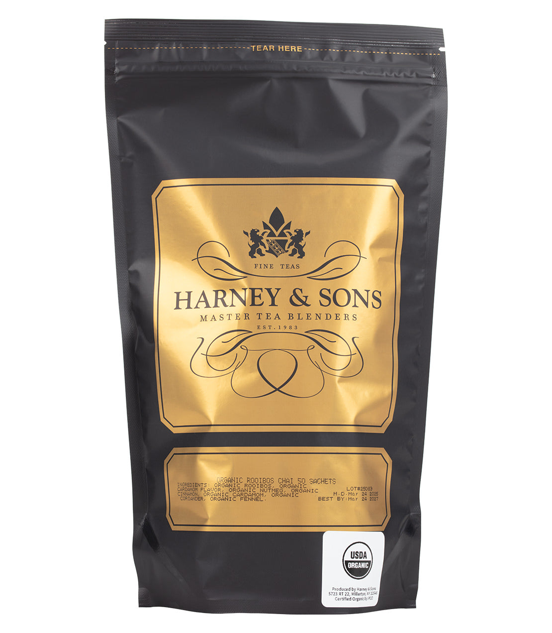 Organic Rooibos Chai, Bag of 50 Sachets
