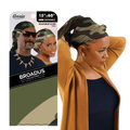 Broadus Collection Headwrap Scarf by Shante & Snoop Dogg, Camo