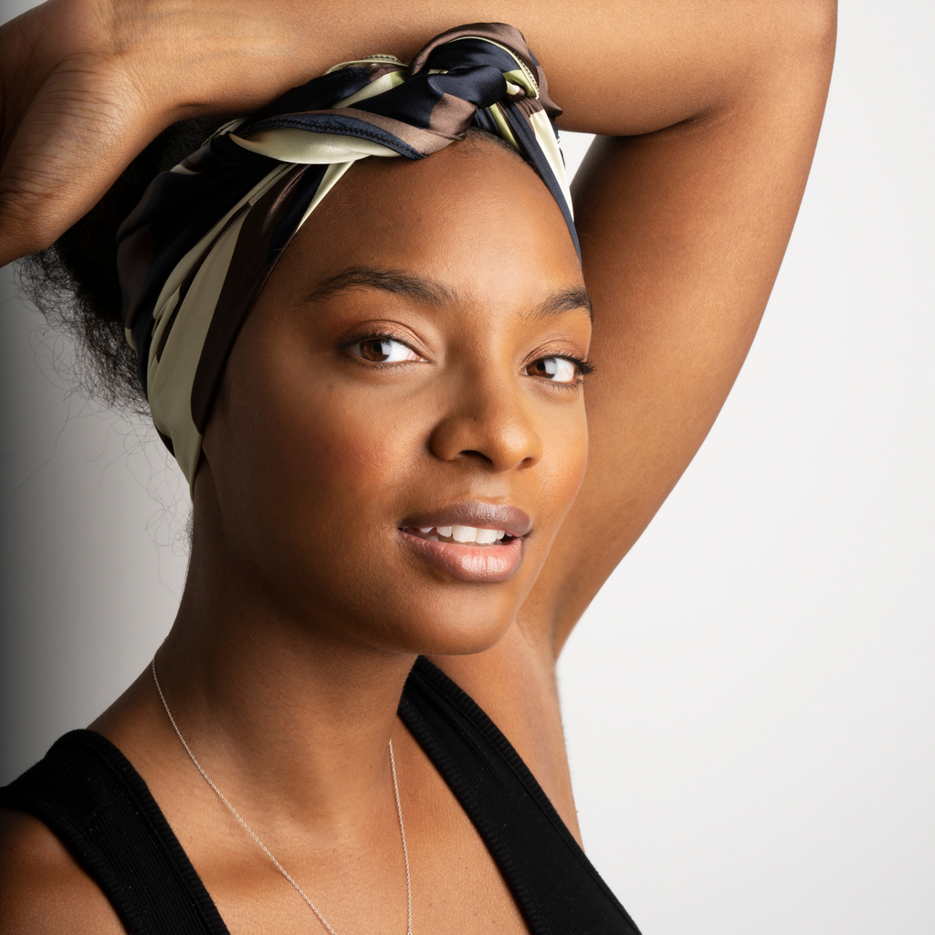 Broadus Collection Headwrap Scarf by Shante & Snoop Dogg, Camo