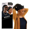 Broadus Collection Headwrap Scarf by Shante & Snoop Dogg, Black