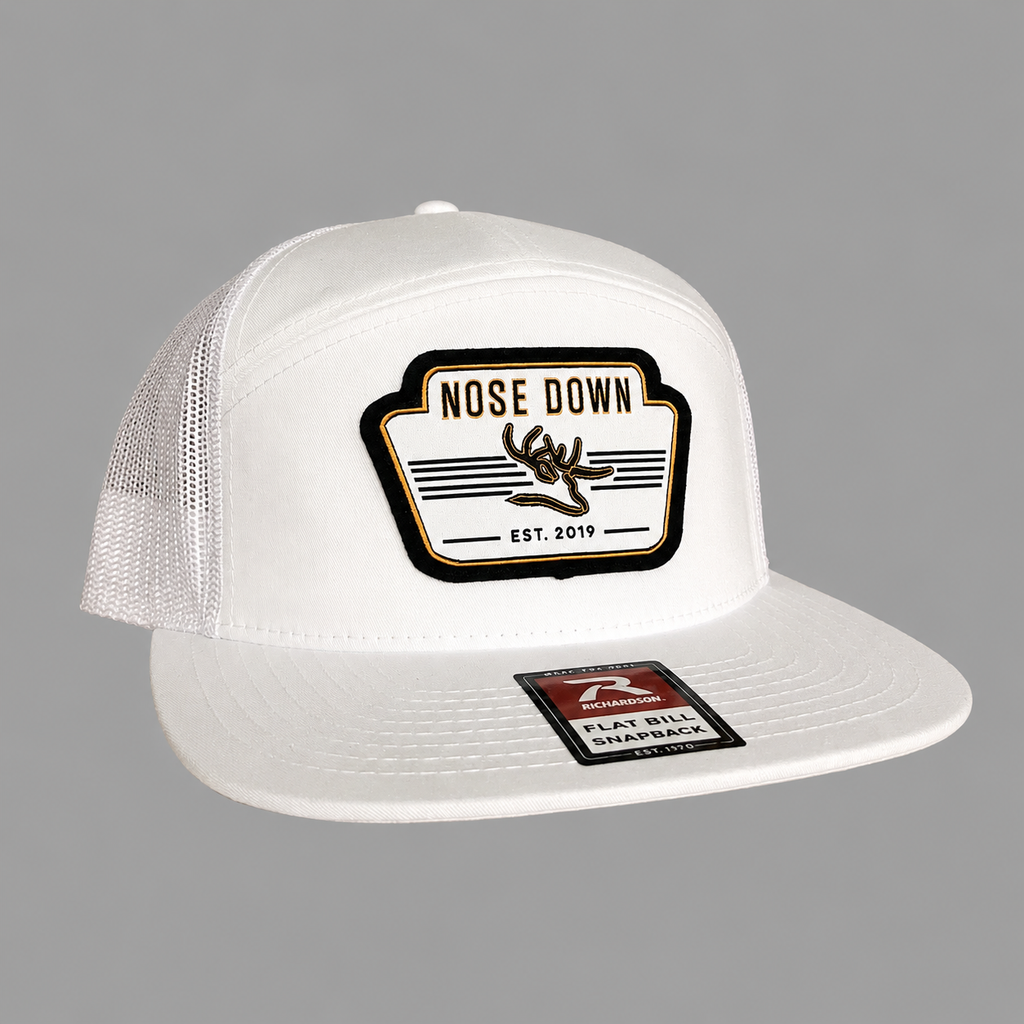 Vintage White Woven 7 panel