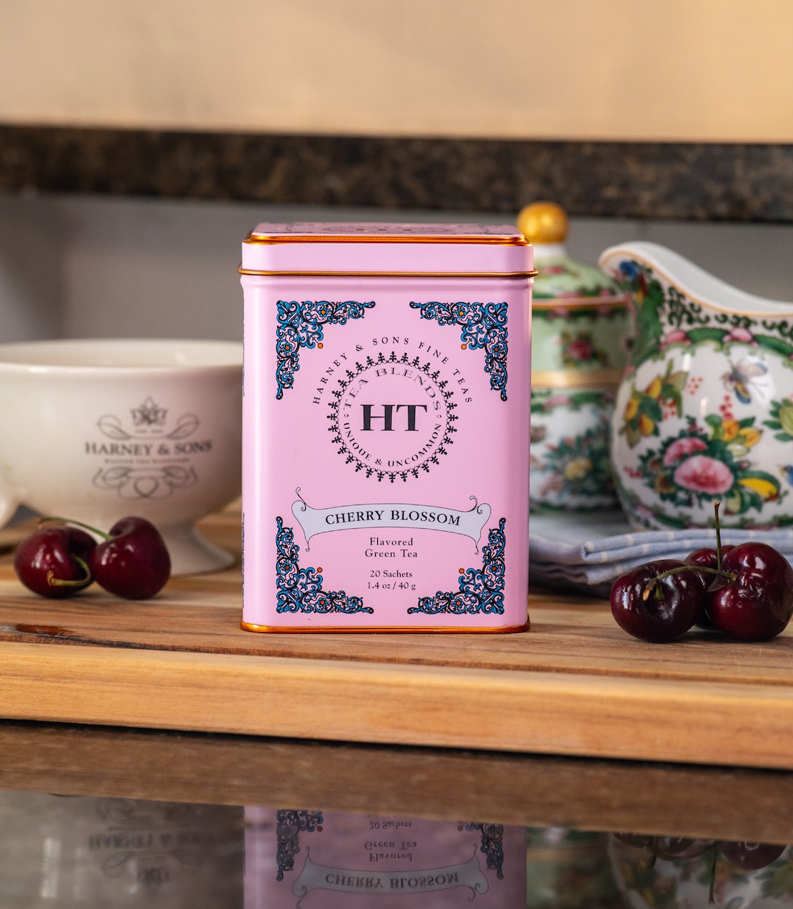 Cherry Blossom, HT Tin of 20 Sachets