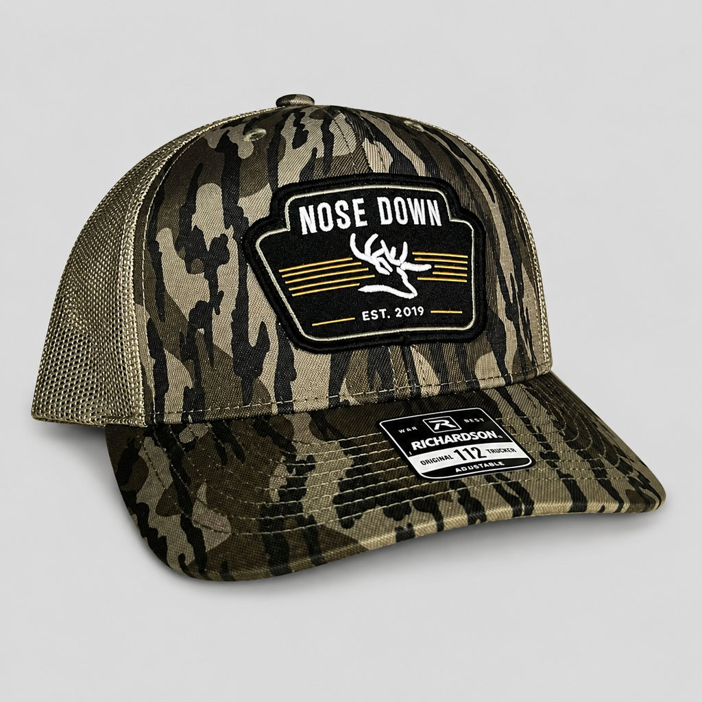 Vintage Black Woven Trucker