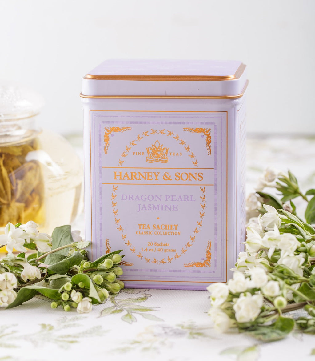 Dragon Pearl Jasmine, Classic Tin of 20 Sachets