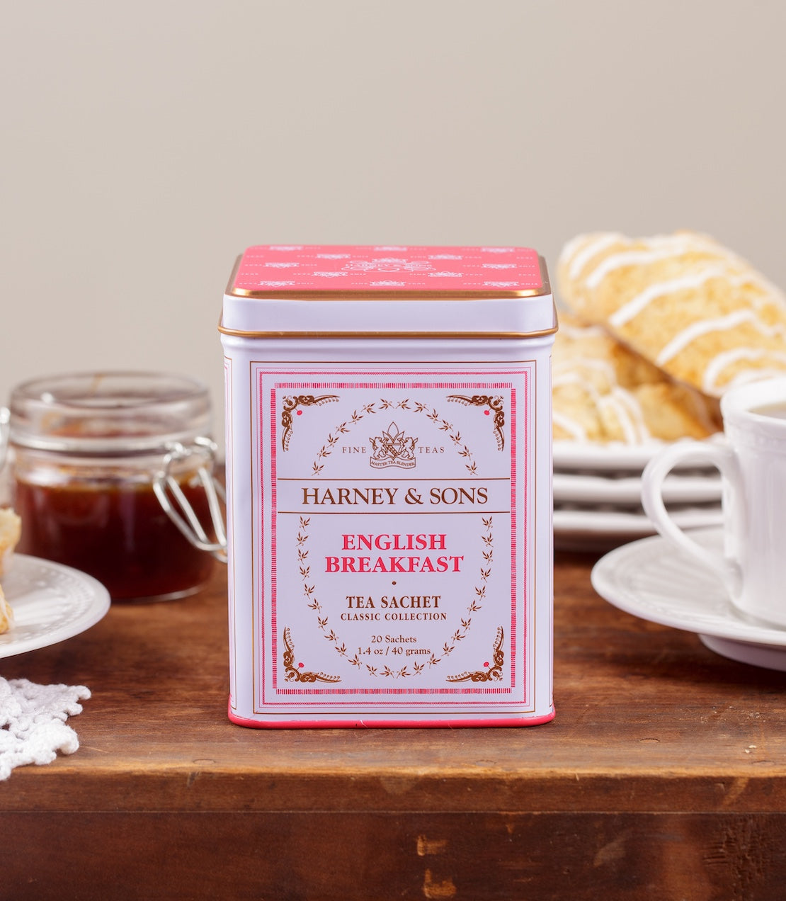 English Breakfast, Classic Tin of 20 Sachets
