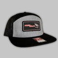 Black Red Woven 7 Panel