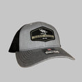 Black Hex Woven Trucker