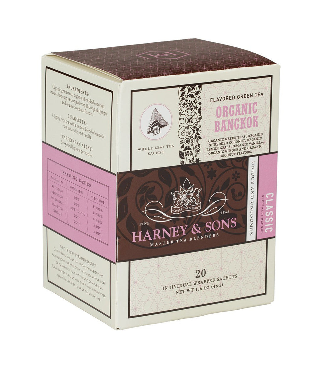 Organic Bangkok, Box of 20 Individually Wrapped Sachets